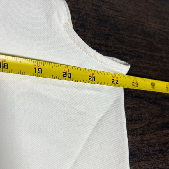 Daily Ritual Cream Cap Sleeve Sleeveless Tunic Tank Blouse Top Shirt Size 16 - Picture 7 of 8